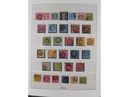 1849/1920, Baden bis Württemberg, meist gestempelte Sammlung mit besseren Werten und Ausgaben, ab Baden Mi.-Nr. 1a sign. Drah