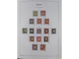 1849/1920, Baden bis Württemberg, meist gestempelte Sammlung mit besseren Werten und Ausgaben, ab Baden Mi.-Nr. 1a sign. Drah