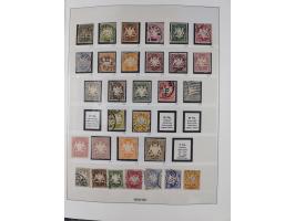 1849/1920, Baden bis Württemberg, meist gestempelte Sammlung mit besseren Werten und Ausgaben, ab Baden Mi.-Nr. 1a sign. Drah