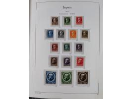 1849/1920, Baden bis Württemberg, meist gestempelte Sammlung mit besseren Werten und Ausgaben, ab Baden Mi.-Nr. 1a sign. Drah