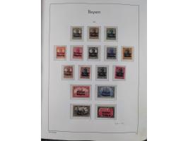 1849/1920, Baden bis Württemberg, meist gestempelte Sammlung mit besseren Werten und Ausgaben, ab Baden Mi.-Nr. 1a sign. Drah