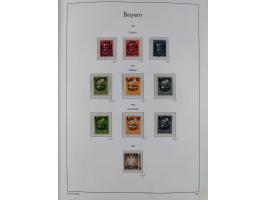 1849/1920, Baden bis Württemberg, meist gestempelte Sammlung mit besseren Werten und Ausgaben, ab Baden Mi.-Nr. 1a sign. Drah