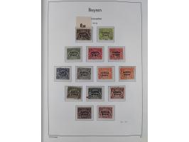 1849/1920, Baden bis Württemberg, meist gestempelte Sammlung mit besseren Werten und Ausgaben, ab Baden Mi.-Nr. 1a sign. Drah