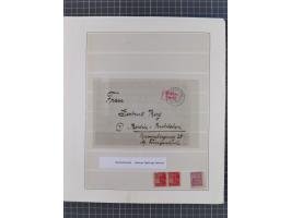 1945/46, meist postfrische Sammlung mit vielen Besonderheiten, dabei einseitig ungezähnte und ungezähnte Werte, Farben und Dr