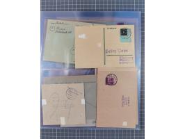 1945/46, meist postfrische Sammlung mit vielen Besonderheiten, dabei einseitig ungezähnte und ungezähnte Werte, Farben und Dr