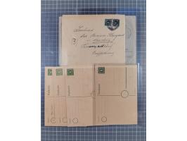 1945/46, meist postfrische Sammlung mit vielen Besonderheiten, dabei einseitig ungezähnte und ungezähnte Werte, Farben und Dr