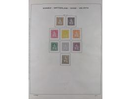 1850/1961, meist gestempelte Sammlung, mit einigen guten Werten, u.a. Mi.-Nr. 5II , 6I, 18, 19 gestempelt, teils signiert Pfe