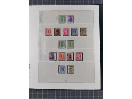 1945/49, fast ausschließlich postfrische, in den Hauptnummern komplette Sammlung inkl. Allgemeine Ausgaben, dabei u.a. Mi.-Nr