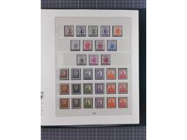 1945/49, fast ausschließlich postfrische, in den Hauptnummern komplette Sammlung inkl. Allgemeine Ausgaben, dabei u.a. Mi.-Nr