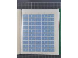 1946/63, 32 meist postfrische Bogen, dabei Allii. Besetzung Mi.-Nr. &nbsp;911 DZ F und 918 DZ F, sowie DDR