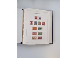 1872/1945, anfangs meist ungebrauchte, später postfrische, in den Hauptnummern fast komplette und teils überkomplette Sammlun