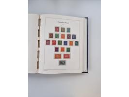 1872/1945, anfangs meist ungebrauchte, später postfrische, in den Hauptnummern fast komplette und teils überkomplette Sammlun