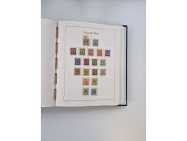 1872/1945, anfangs meist ungebrauchte, später postfrische, in den Hauptnummern fast komplette und teils überkomplette Sammlun