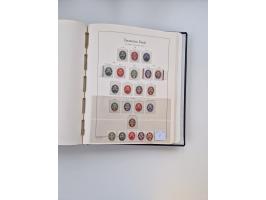 1872/1945, anfangs meist ungebrauchte, später postfrische, in den Hauptnummern fast komplette und teils überkomplette Sammlun