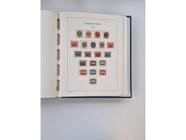 1872/1945, anfangs meist ungebrauchte, später postfrische, in den Hauptnummern fast komplette und teils überkomplette Sammlun