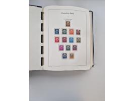 1872/1945, anfangs meist ungebrauchte, später postfrische, in den Hauptnummern fast komplette und teils überkomplette Sammlun