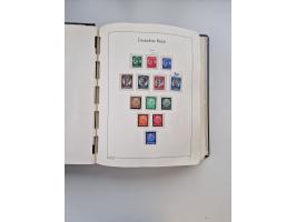 1872/1945, anfangs meist ungebrauchte, später postfrische, in den Hauptnummern fast komplette und teils überkomplette Sammlun