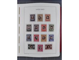 1929/97, mostly mint never hinged and some unused, in the main catalogue numbers complete collection incl. parts postage due 