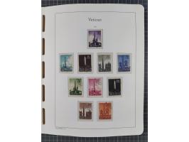 1929/97, mostly mint never hinged and some unused, in the main catalogue numbers complete collection incl. parts postage due 