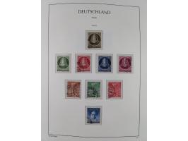 1948/2010, in den Hauptnummern augenscheinlich zwei komplette gestempelte Sammlungen Berlin 1948-90 inkl. Bl. 1, einer mit FA