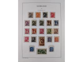 1947/59, in den Hauptnummern postfrische und winzig ungebrauchte komplette, sowie auch bis u.a. auf Urdruck- und Bl. 1-2 komp