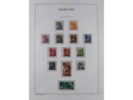 1947/59, in den Hauptnummern postfrische und winzig ungebrauchte komplette, sowie auch bis u.a. auf Urdruck- und Bl. 1-2 komp