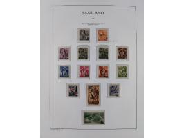 1947/59, in den Hauptnummern postfrische und winzig ungebrauchte komplette, sowie auch bis u.a. auf Urdruck- und Bl. 1-2 komp