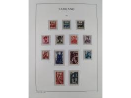 1947/59, in den Hauptnummern postfrische und winzig ungebrauchte komplette, sowie auch bis u.a. auf Urdruck- und Bl. 1-2 komp