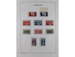 1947/59, in den Hauptnummern postfrische und winzig ungebrauchte komplette, sowie auch bis u.a. auf Urdruck- und Bl. 1-2 komp