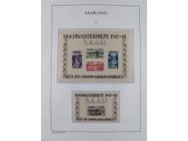 1947/59, in den Hauptnummern postfrische und winzig ungebrauchte komplette, sowie auch bis u.a. auf Urdruck- und Bl. 1-2 komp