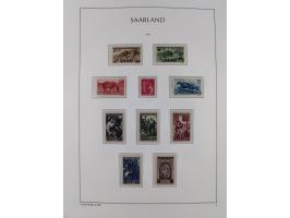 1947/59, in den Hauptnummern postfrische und winzig ungebrauchte komplette, sowie auch bis u.a. auf Urdruck- und Bl. 1-2 komp