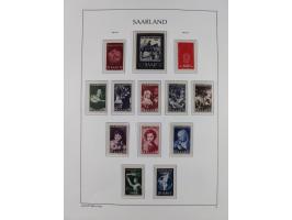 1947/59, in den Hauptnummern postfrische und winzig ungebrauchte komplette, sowie auch bis u.a. auf Urdruck- und Bl. 1-2 komp