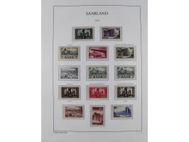 1947/59, in den Hauptnummern postfrische und winzig ungebrauchte komplette, sowie auch bis u.a. auf Urdruck- und Bl. 1-2 komp