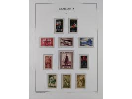 1947/59, in den Hauptnummern postfrische und winzig ungebrauchte komplette, sowie auch bis u.a. auf Urdruck- und Bl. 1-2 komp