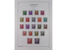 1947/59, in den Hauptnummern postfrische und winzig ungebrauchte komplette, sowie auch bis u.a. auf Urdruck- und Bl. 1-2 komp