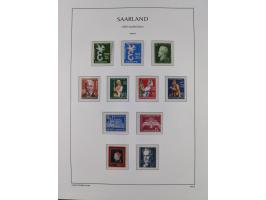 1947/59, in den Hauptnummern postfrische und winzig ungebrauchte komplette, sowie auch bis u.a. auf Urdruck- und Bl. 1-2 komp