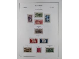 1947/59, in den Hauptnummern postfrische und winzig ungebrauchte komplette, sowie auch bis u.a. auf Urdruck- und Bl. 1-2 komp