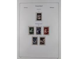 1947/59, in den Hauptnummern postfrische und winzig ungebrauchte komplette, sowie auch bis u.a. auf Urdruck- und Bl. 1-2 komp