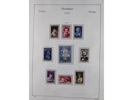 1947/59, in den Hauptnummern postfrische und winzig ungebrauchte komplette, sowie auch bis u.a. auf Urdruck- und Bl. 1-2 komp