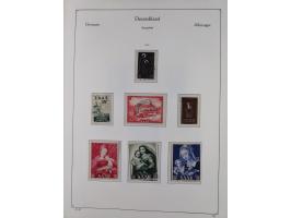 1947/59, in den Hauptnummern postfrische und winzig ungebrauchte komplette, sowie auch bis u.a. auf Urdruck- und Bl. 1-2 komp