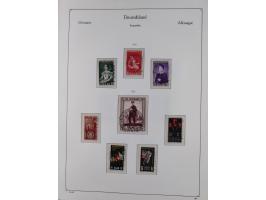 1947/59, in den Hauptnummern postfrische und winzig ungebrauchte komplette, sowie auch bis u.a. auf Urdruck- und Bl. 1-2 komp