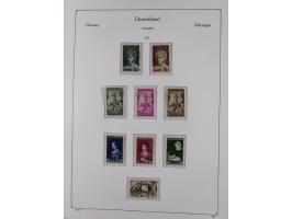 1947/59, in den Hauptnummern postfrische und winzig ungebrauchte komplette, sowie auch bis u.a. auf Urdruck- und Bl. 1-2 komp