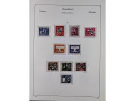 1947/59, in den Hauptnummern postfrische und winzig ungebrauchte komplette, sowie auch bis u.a. auf Urdruck- und Bl. 1-2 komp