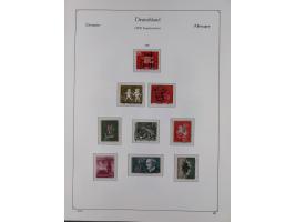 1947/59, in den Hauptnummern postfrische und winzig ungebrauchte komplette, sowie auch bis u.a. auf Urdruck- und Bl. 1-2 komp
