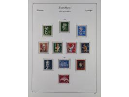 1947/59, in den Hauptnummern postfrische und winzig ungebrauchte komplette, sowie auch bis u.a. auf Urdruck- und Bl. 1-2 komp