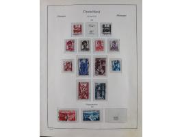 1947/59, in den Hauptnummern postfrische und winzig ungebrauchte komplette, sowie auch bis u.a. auf Urdruck- und Bl. 1-2 komp