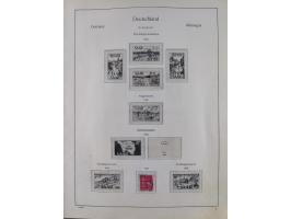 1947/59, in den Hauptnummern postfrische und winzig ungebrauchte komplette, sowie auch bis u.a. auf Urdruck- und Bl. 1-2 komp