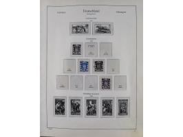 1947/59, in den Hauptnummern postfrische und winzig ungebrauchte komplette, sowie auch bis u.a. auf Urdruck- und Bl. 1-2 komp