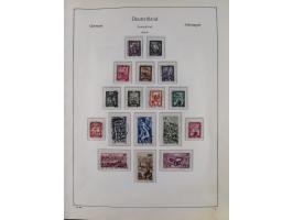 1947/59, in den Hauptnummern postfrische und winzig ungebrauchte komplette, sowie auch bis u.a. auf Urdruck- und Bl. 1-2 komp