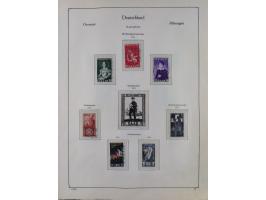 1947/59, in den Hauptnummern postfrische und winzig ungebrauchte komplette, sowie auch bis u.a. auf Urdruck- und Bl. 1-2 komp